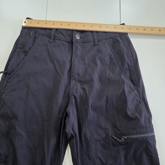 Wrangler All Terrain Pants Mens 30x32 Black Rip Stop No Fly Zone Tech Utility - Picture 4 of 16